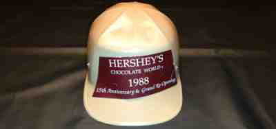 Vintage Ed Bullard MK2 hershey Chocolate World 1988 hard hat rare advertising