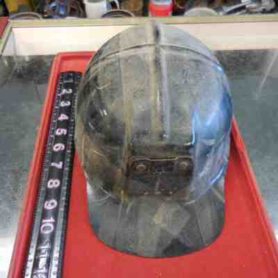 Vintage MSA comfo cap Coal mine low vein tiger striped hard hat--best i ever had