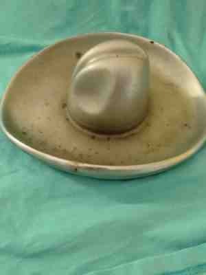 Hats Off To Griswold Cowboy Hat Ashtray Cast Iron Skillet Pan Erie PA Vintage