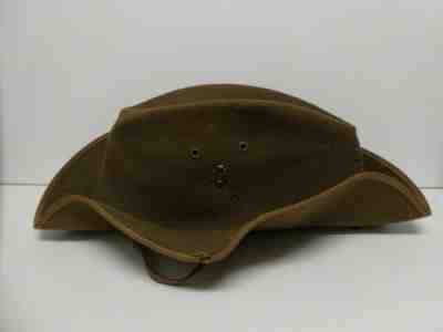 VINTAGE MILITARY AUSTRALIAN ARMY DIGGERS SLOUCH HAT J.W.ADAMS ANGUS COOTE 7.5