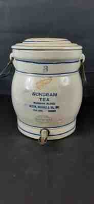 Antique Rare Red Wing Stoneware Co. Sunbeam Tea 3 Gallon
