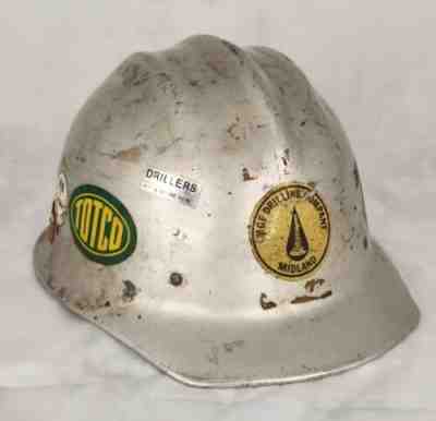 Vintage E.D. BULLARD CO. Hard Boiled Aluminum Hard Hat S.F. - U.S.A