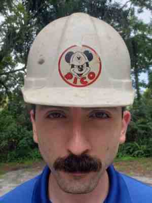 Hard Hat Imagineering Theme Park Project Walt Disney PICO Mickey Vintage