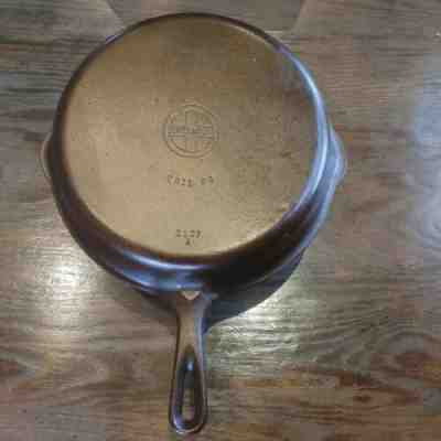 Griswold #8 Cast Iron Vintage Combo Set