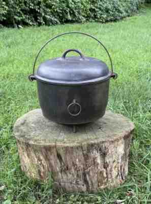 Vintage Pre-Griswold "Erie" No. 8 Cast Iron 798 Pat Mar 1891 Rare / Favorite Lid