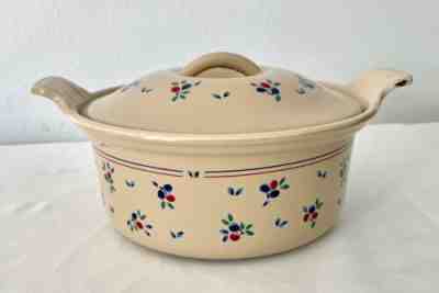Le Creuset Petite Fruit Signature Enamel Cast Iron Dutch Oven #18 RARE