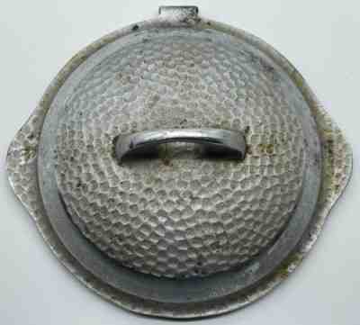 HTF #2093 GRISWOLD HAMMERED HINGED SKILLET LID Aluminum CAST IRON Frying