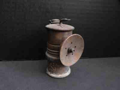 ZAR Carbide Lamp â?? Rare - Coal Miner's Cap Light - Vintage WV Mining Hat Lamp