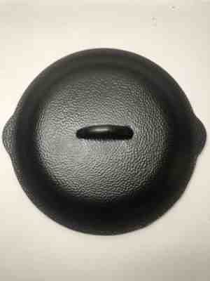 Vintage Lodge No. 10 Hammered Cast Iron Skillet Lid Only, Cleaned And Seasoned