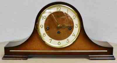 Antique Franz Hermle 8 Day Musical Westminster Chime Napoleon Hat Mantel Clock