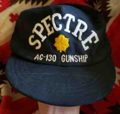 Vintage 1960s US Air Force USAF Spectre AC 130 Gunship Angel of Death Cap Hat