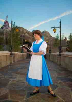 Disneyland Belle Cast Member Costume Vintage Prop Disney World!~