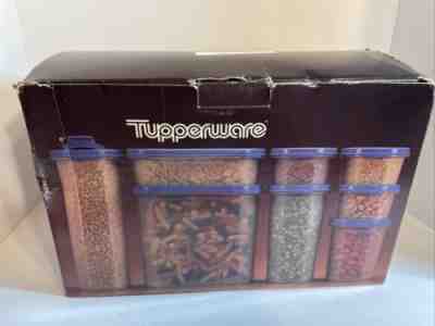 TUPPERWARE MODULAR MATES STARTER Set *PINK SEALS* New Open Box 1987 Vintage
