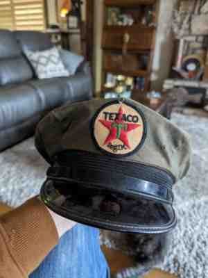 Vintage Texaco gas Sevice Station Attendant Uniform Hat