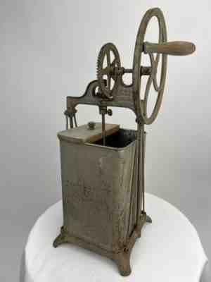 Antique Butter Churn 1917 The Dazey Churn Metal Tin Americana Farmhouse Decor