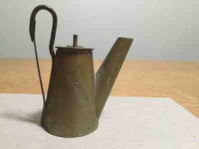 Antique R. Young - Minerâ??s Hat Oil Wick Light, circa 1900 with original clip EUC