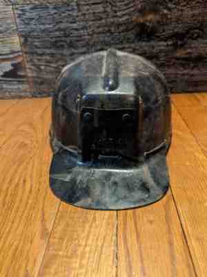 VINTAGE MSA COMFO-CAP FIBERGLASS COAL MINERS HAT TYPE G SAFETY HELMET M-S-A