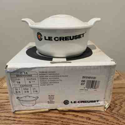 Vintage Le Creuset New W/ Box #14 Cast Iron Casserole Dishes Made in France 4 pc