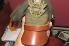 Vintage WWII US Army Air Force Officer's Crusher Visor Luxenberg Hat ~ New York