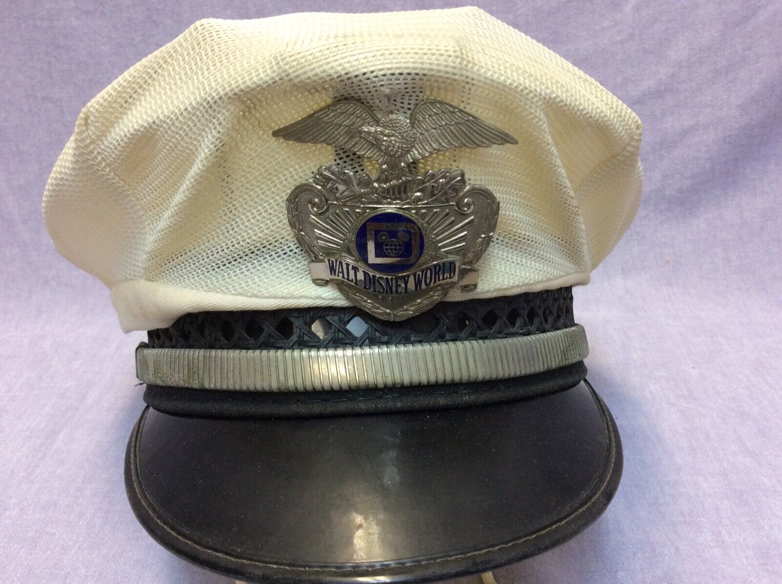 New ListingWALT DISNEY WORLD SECURITY CAST MEMBER HAT W/BADGE - 1980’s VINTAGE