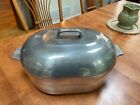 Vintage Wagner Ware MAGNALITE 4267-P 13 Qt Oval Roaster W/ Trivet & Lid USA Made