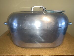 Vintage Wagner Ware Sidney O Magnalite 4269 X-Large Roaster Dutch w/ Lid/Trivet
