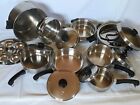 Vintage Saladmaster 15 Pc Waterless Cookware Set Pots Pans Electric Skillet