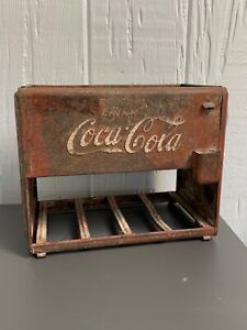 Vintage 1939 Salesman Sample Coca-Cola Mini Coke Cooler Box No LID