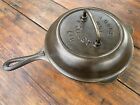 Lodge Cast Iron #7 Chicken Fryer with High Dome Rope Handle Lid