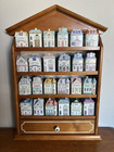 The Lenox Spice Village Complete Set w/ original rack 1989 24 Jars