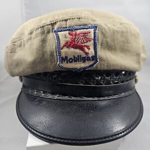 Mobilgas Lee Levis Gas Station Hat Standard Oil Vintage Glenwood Springs CO