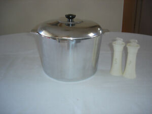 Vintage GHC Magnalite 12 Qt Cast Aluminum Dutch Oven Stock Pot with Lid ~ Nice!
