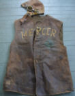 Antique Leather Coat with Hat and Goggles for Mercer Race Car with photo
