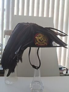 Italian Military - Vintage Hat/"Moretto" 3rd Bersaglieri Regt. w/ 300 Feathers