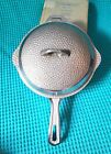 GRISWOLD CAST IRON #5 CHROME HAMMERED SKILLET W/ LID COVER