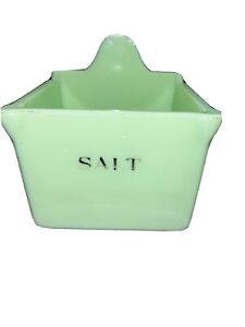 Jeannette Jadite Jadeite salt box