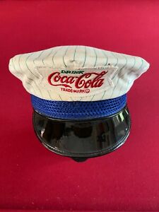 1950's, Coca-Cola, Vintage "Fishtail" Delivery Man Hat (Scarce / Vintage)