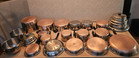 Vintage REVERE WARE 1801 Copper Bottom 31 PC Cookware Set Pot & Pans
