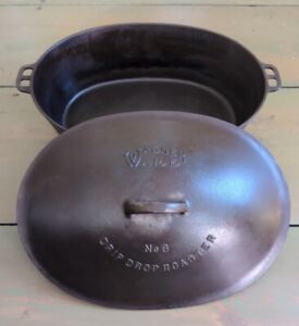 Wagner Ware No. 9 Cast Iron Oval Roaster With Lid | Dutch Oven | #9 | p/n 1289