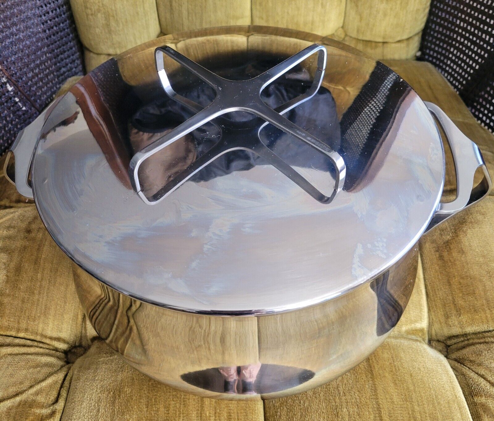 Dansk Denmark Super Rare Vintage Kobenstyle Stainless 6 Qt Dutch Oven Pot