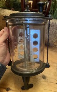 ANTIQUE GLASS UNIVERSAL CHURN NO 25-LANDERS FRARY & CLARK-NEW BRITAIN CONN USA