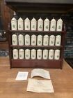 Vintage 1992 Lenox Spice Garden Complete Set - 24 Jars & Rack