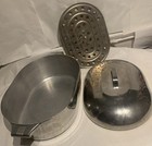 New ListingVTG WAGNER MAGNALITE Cast Aluminum Classic Oval Turkey Roaster 13 Qt 18.5" W/Lid