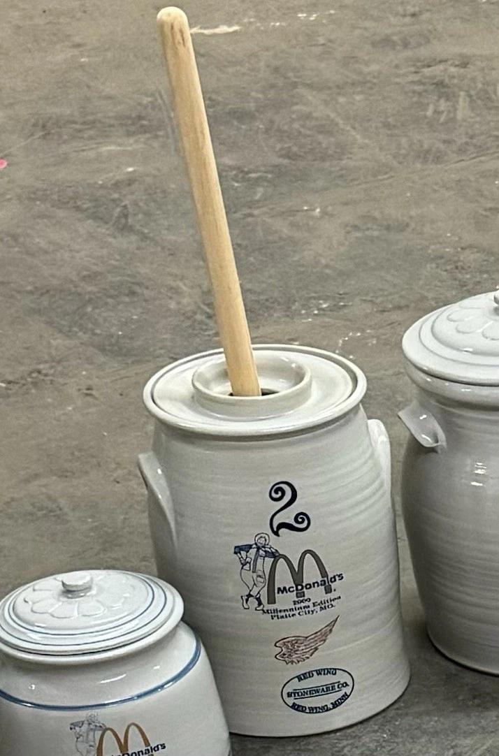 Redwing Crock Butter Churn