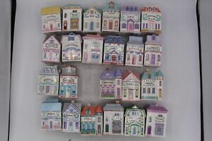 Vintage 1989 Lenox Spice Village Porcelain Jars 23 of 24 NOS