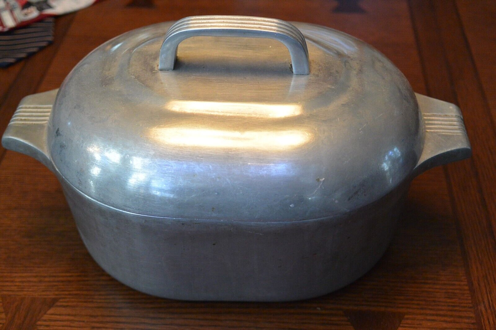 VTG Wagner Ware Magnalite Roasterette 4263 Aluminum Roaster Dutch Oven 4.5Qt EUC