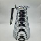 Alfi Jug Pitcher Achat Design German Vintage Aluminum Art Deco Modern Hot & Cold