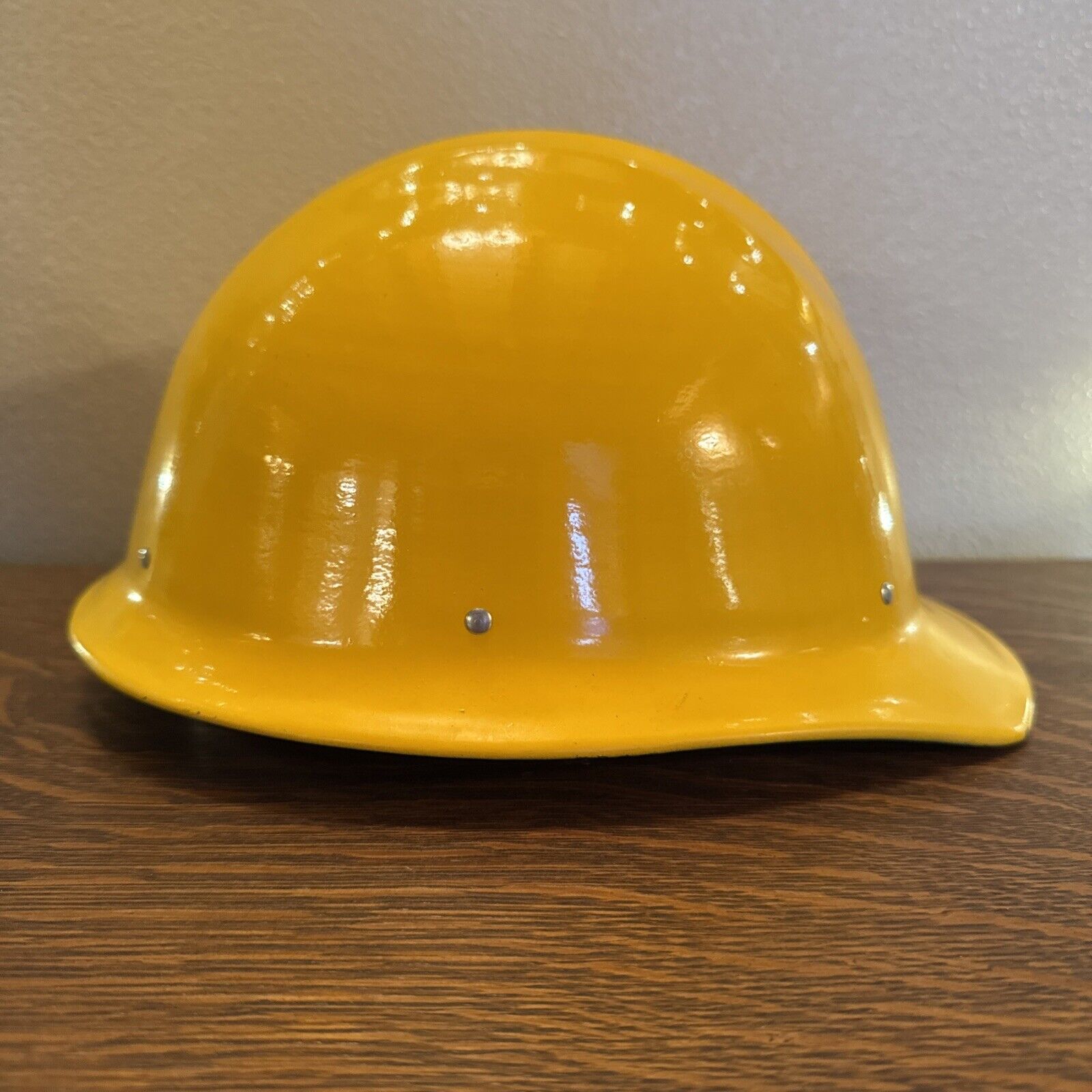 Rare All Original Vintage 502 E.D. Bullard "Hard Boiled" Aluminum Hard Hat