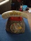 VINTAGE FLINTSTONE TELEPHONE COOKIE JAR HANNA-BARBERA FRED WILMA BARNIE BETTY