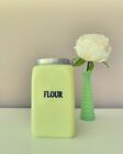 HTF Vintage McKee 7 1/2” Seville Yellow 48 oz Flour Canister Uranium Glass